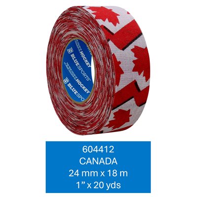 Canada Flag Cotton Tape 24mm x 18m / 1" x 20yds - 50 r / c