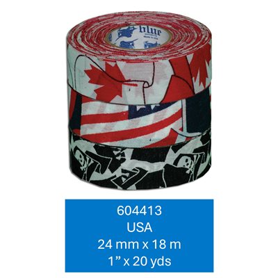 Coton USA Stars & Stripes 24mm x 18m - 50 rouleaux