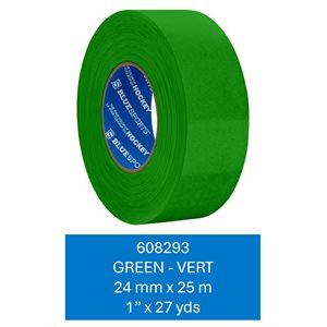 Poly tape Green 24mm x 25m / 1" x 27 yds - 36 r / c