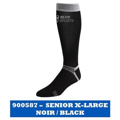 PRO-SOCK SENIOR TRÈS GRAND NOIR / BLACK X-LARGE BAMBOO KNEE