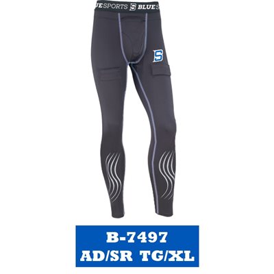 Compression pant with cup Senior X-Large