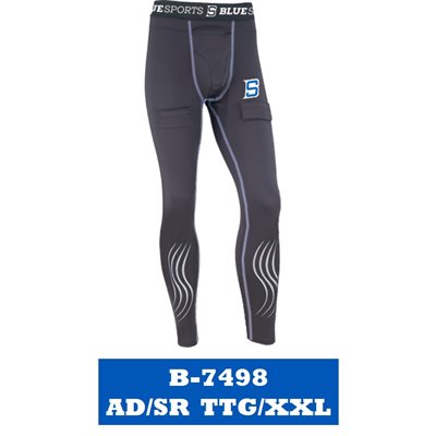 Compression pant with cup Senior XX-Large