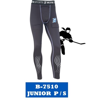 COMPRESSION JILL PANT WITH PELVIC PROT JUNIOR SMALL