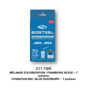HYDRATION MIX BOX / BLUE RASPBERRY - 7 Portions