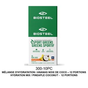 SPORT GREENS / PINEAPPLE COCONUT – 12 PORTIONS