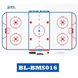 Tableau Hockey 2 couleurs avec suces 16" x 24"
