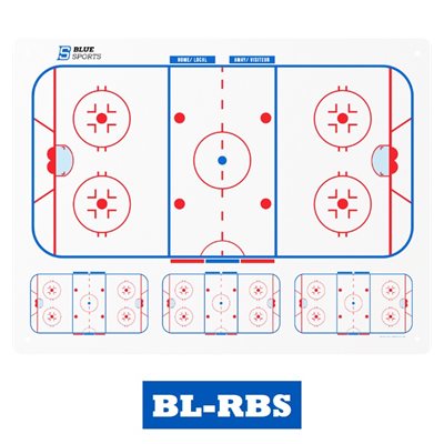 Tableau de hockey rigide 24" x 32" / 61 x 81 cm