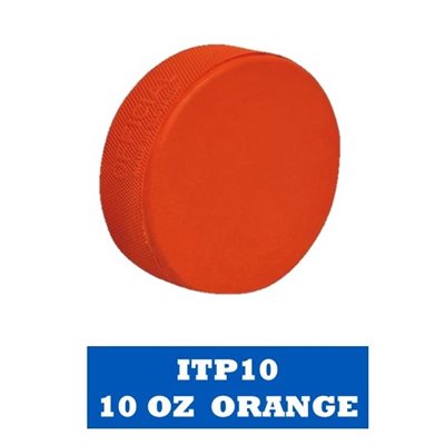 10 onces Training puck orange