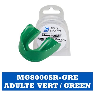 Protecteur buccal sans attache Adulte Vert / Green