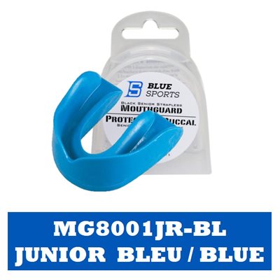 Protecteur buccal sans attache Junior Bleu / Blue