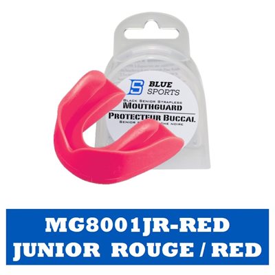 Protecteur buccal sans attache Junior Rouge / Red