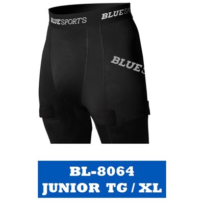 FITTED SHORT WITH PELVIC PROTECTOR JUNIOR X-LARGE