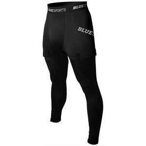 FITTED PANT WITH PELVIC PROTECTOR